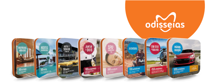 Novos Packs Odisseias - Experiências de Sonho | Maria das Palavras