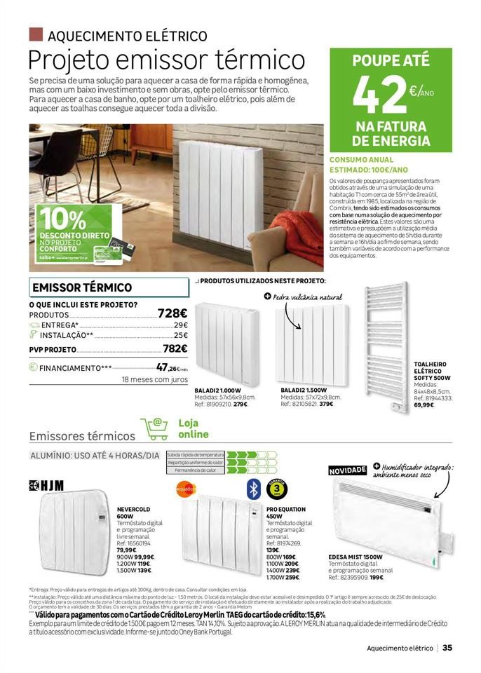 Catálogo conforto LEROY MERLIN Promoções de 25 