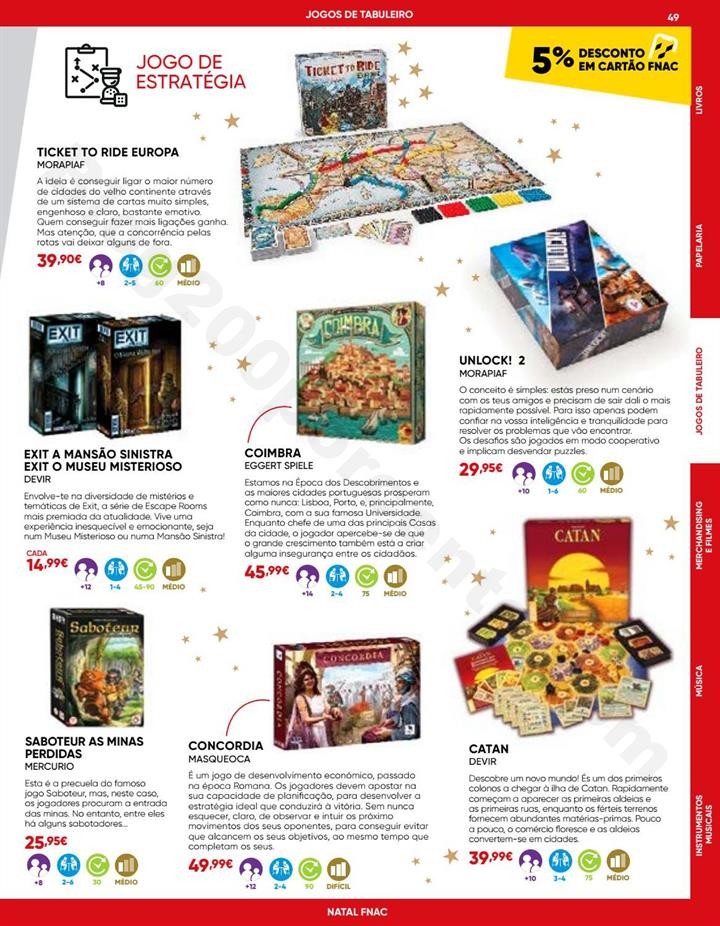 Antevisão Folheto FNAC Natal Promoções até 6 j