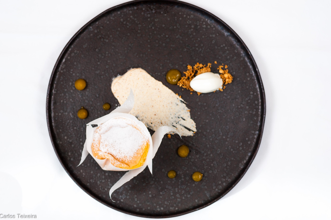 Astória_Pão de ló de Ovar com gelado de queijo 