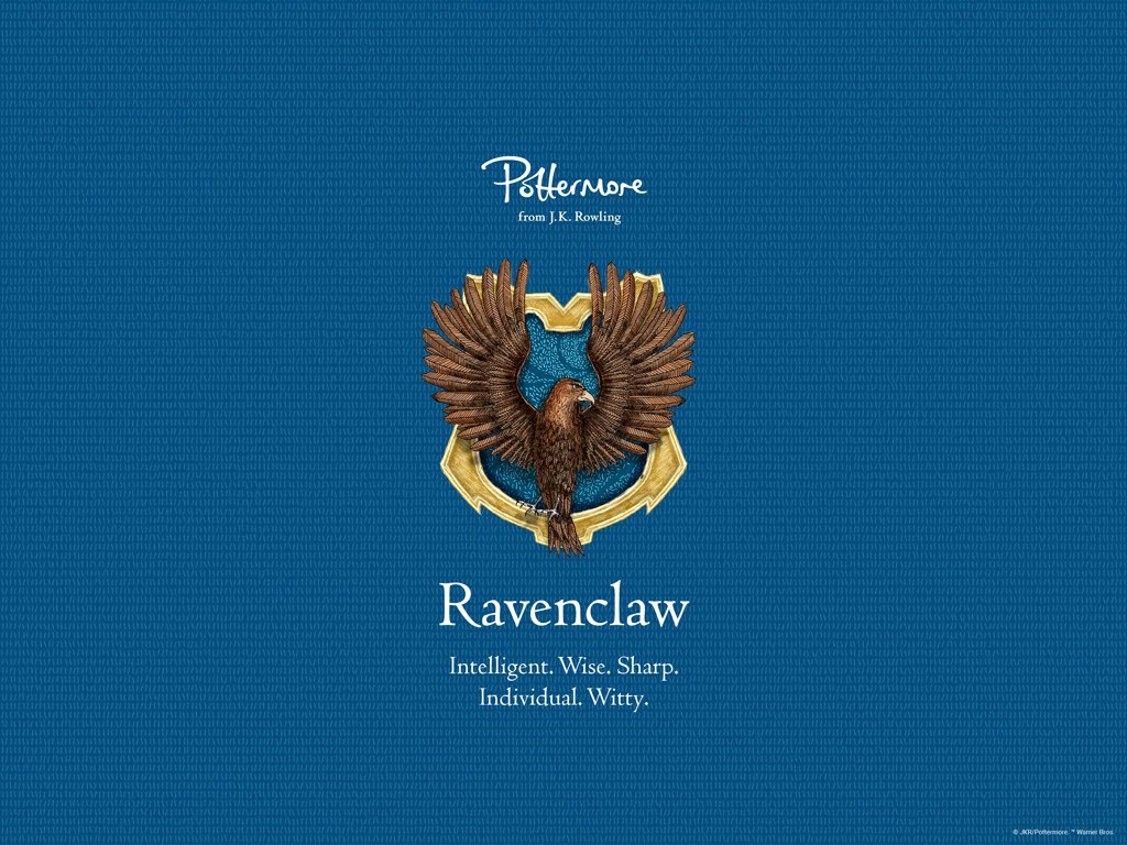 CASAS DE HOGWARTS - RAVENCLAW - PRÍNCIPE MISTERIOSO