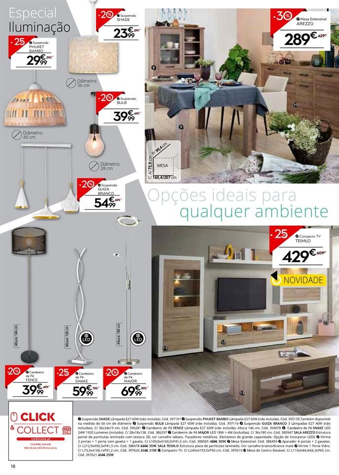 Antevisão Folheto CONFORAMA Promoções de 24 out