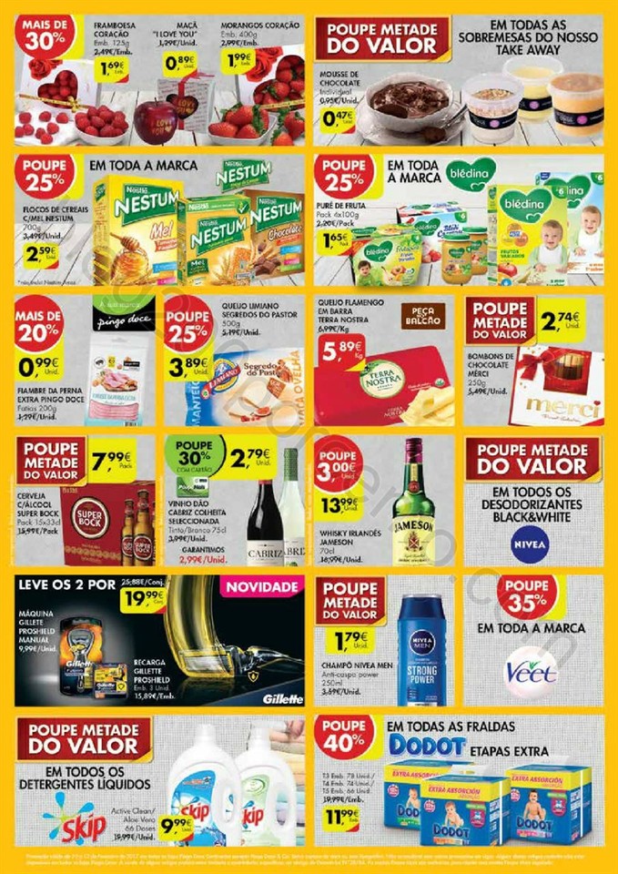 Antevisão Folheto PINGO DOCE Fim de semana promo