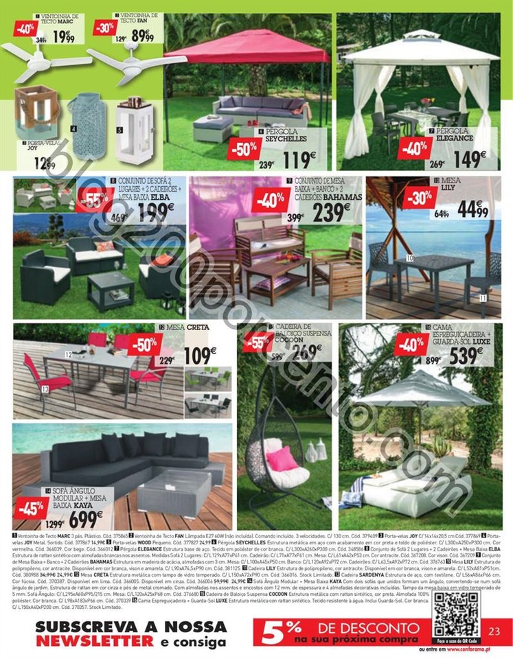 Antevisão Folheto CONFORAMA Promoções de 28 jul