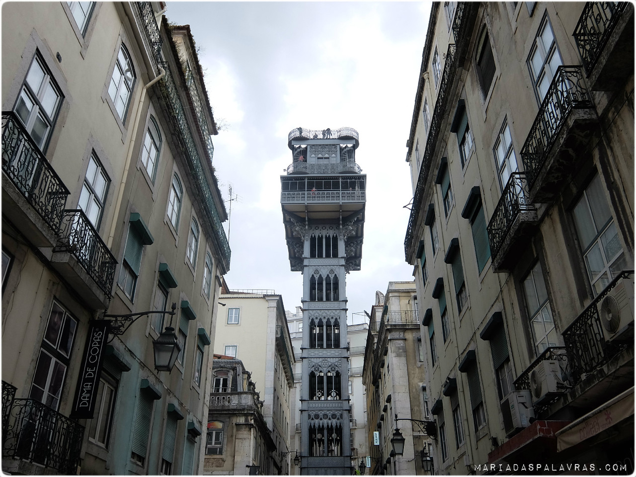 Elevador de Santa Justa - Lisboa | Maria das Palavras
