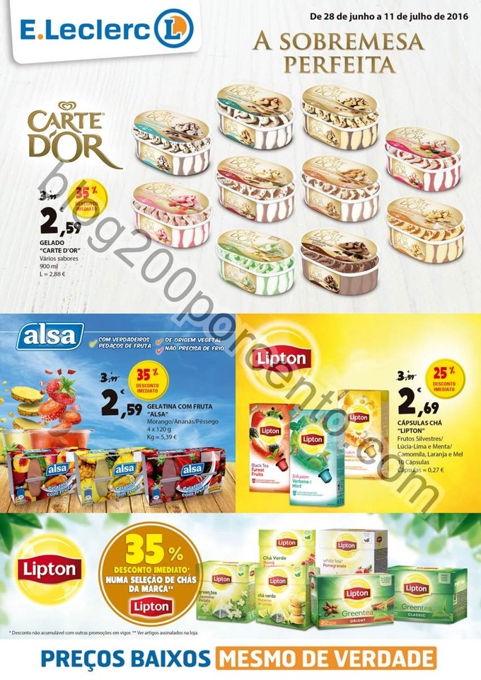 Novo Folheto E-LECLERC Promoções até 11 julho p