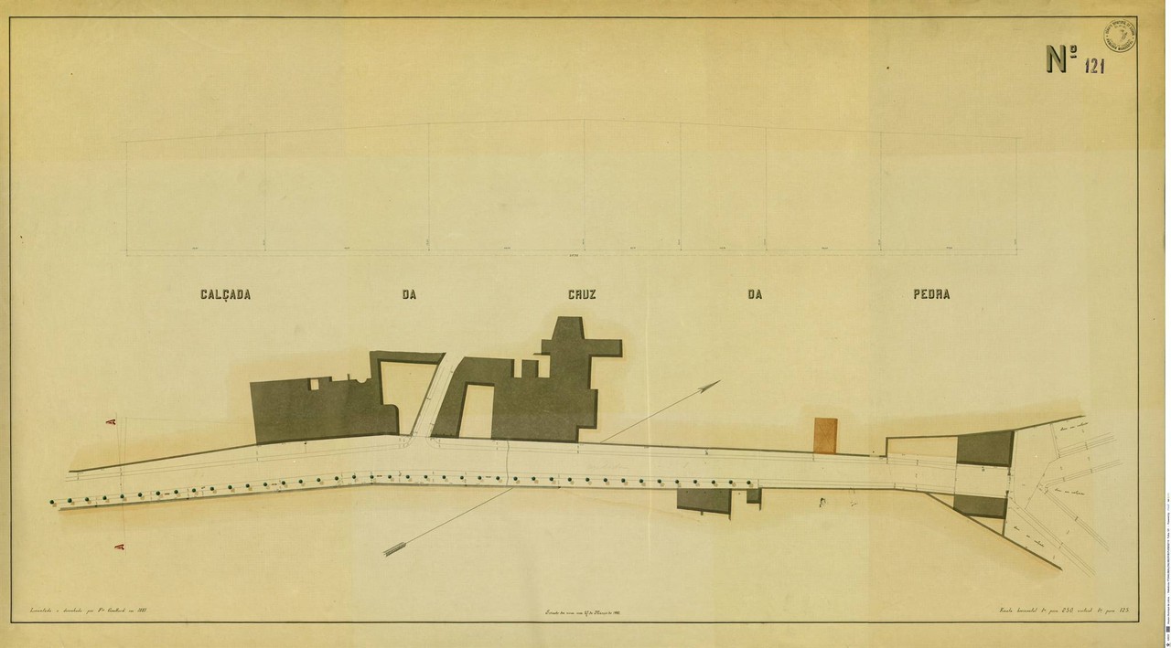 Levantamento topográfico de Francisco Goullard, n