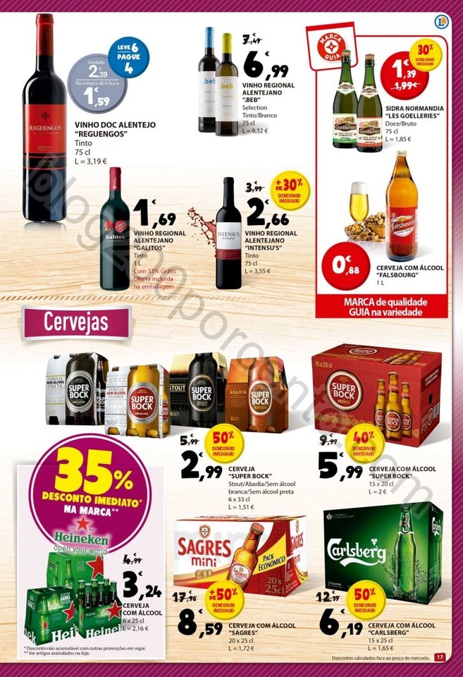 Antevisão Folheto E-LECLERC Promoções de 6 a 12