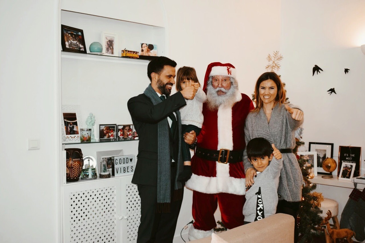 um dia magia, pai natal