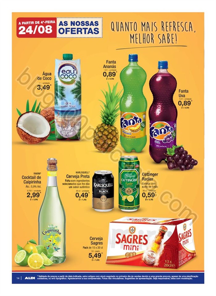 Antevisão Folheto ALDI Promoções a partir de 24