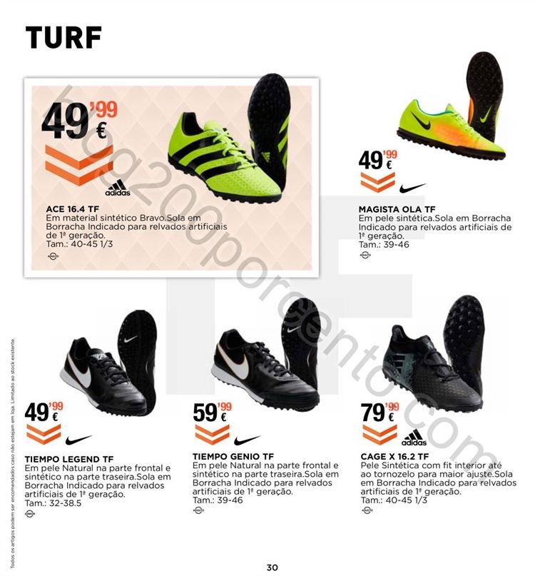 Novo Folheto SPORT ZONE Especial Futebol promoçõ