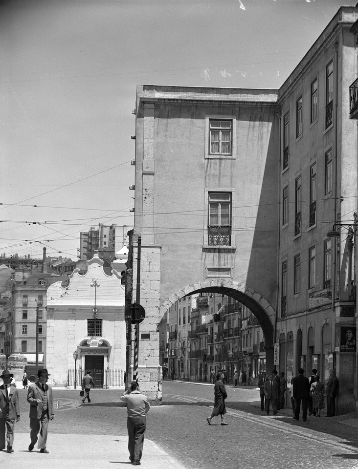 Arco do Marquês de Alegrete, 1959, foto de Armand