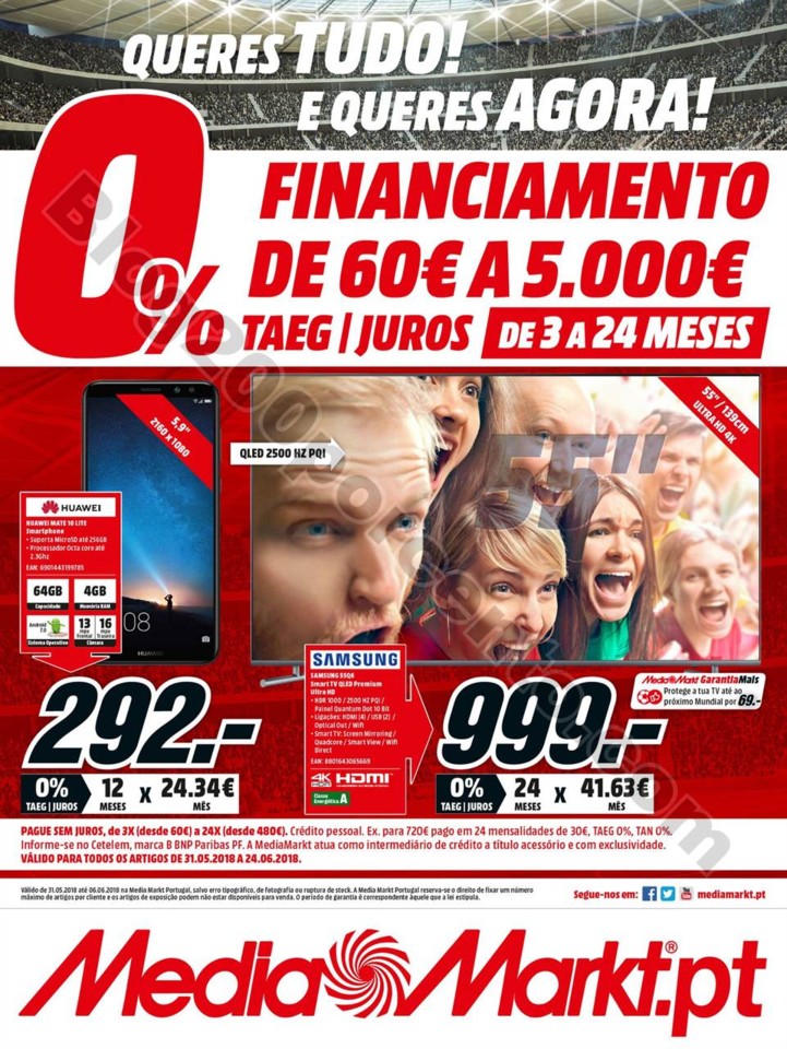 Antevisão Folheto MEDIA MARKT - Promoções 28 a 31 outubro - Oportunidades e  Descontos: Promoções, Folhetos e Antevisões