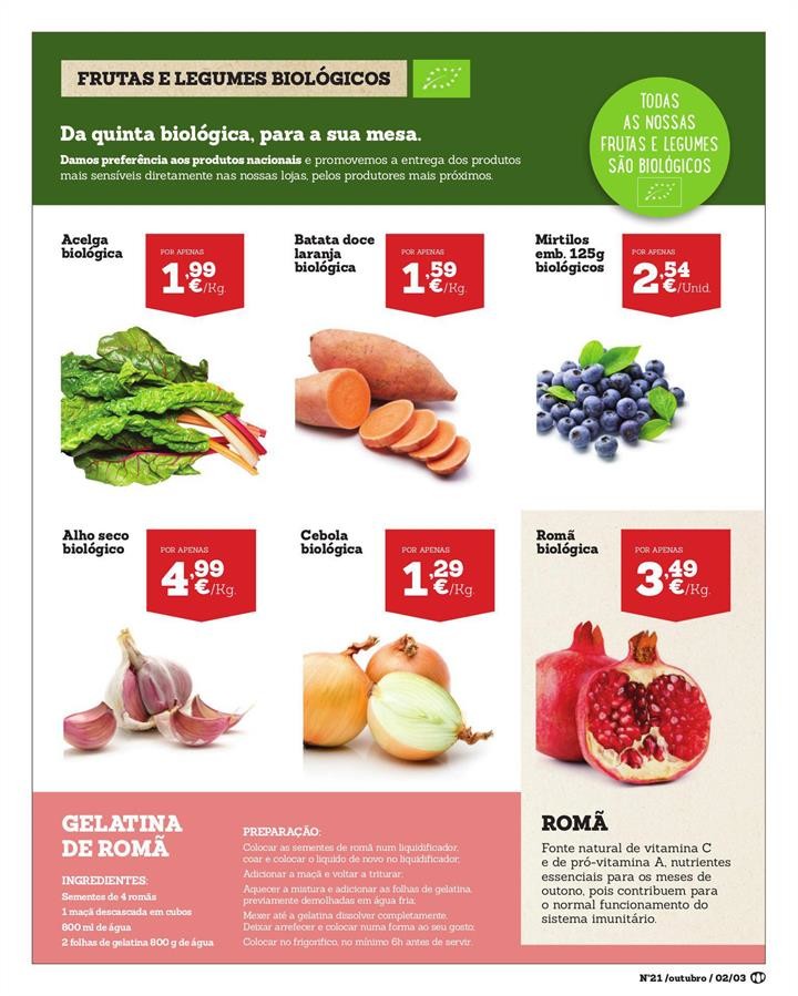 Antevisão Folheto GO NATURAL Promoções de 22 ou
