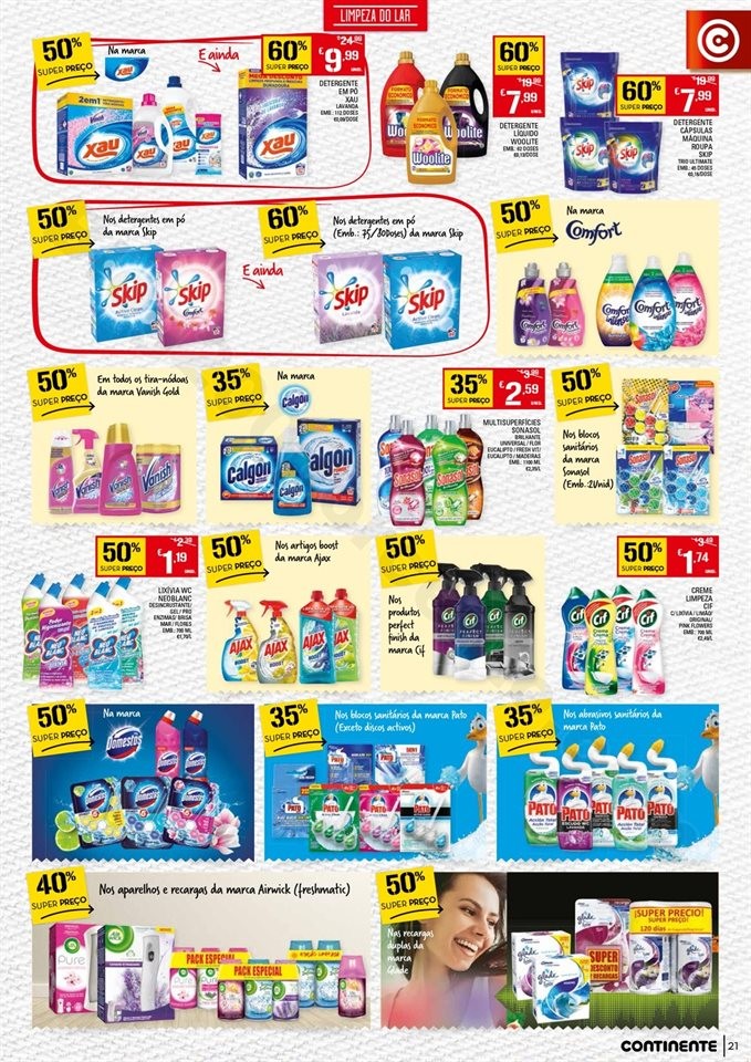 Antevisão Folheto CONTINENTE Promoções de 5 a 1