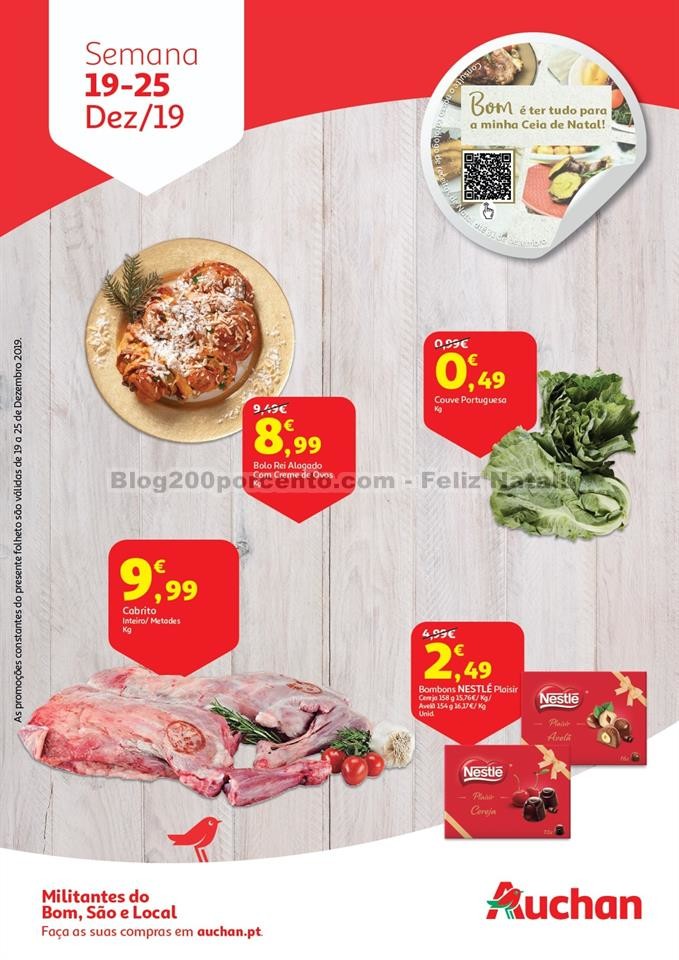 Antevisão Folheto AUCHAN Promoções de 19 a 25 d