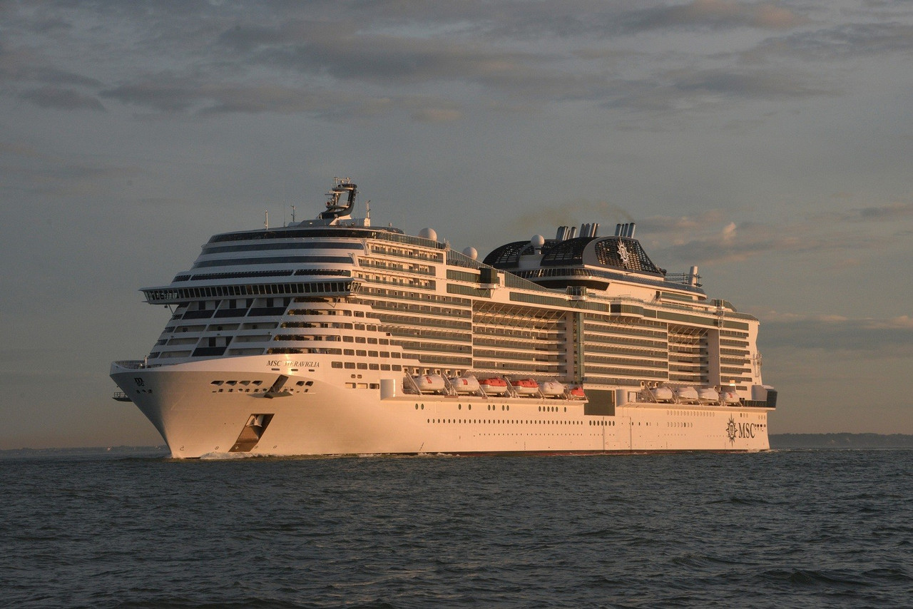 MSC Meraviglia Sea Trials credit Bernard Biger STX MSC Meraviglia Sea Trials credit Bernard Biger STX