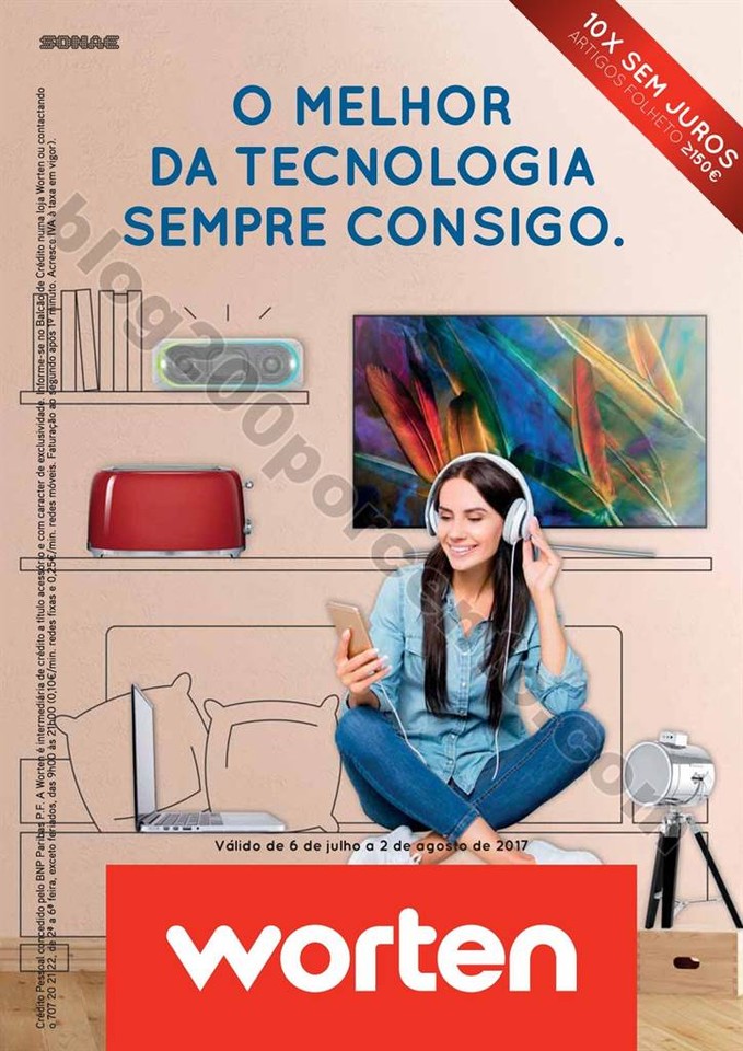Tudo para o lar WORTEN promoções até 2 agosto p