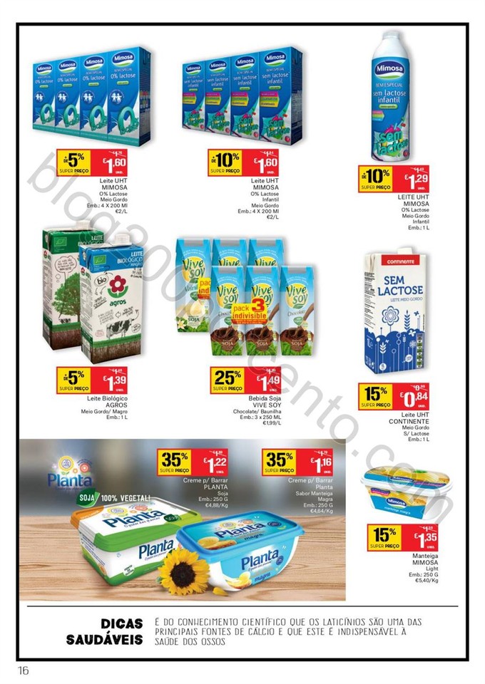 Novo Folheto CONTINENTE Bio &amp; Saudável promoçõe