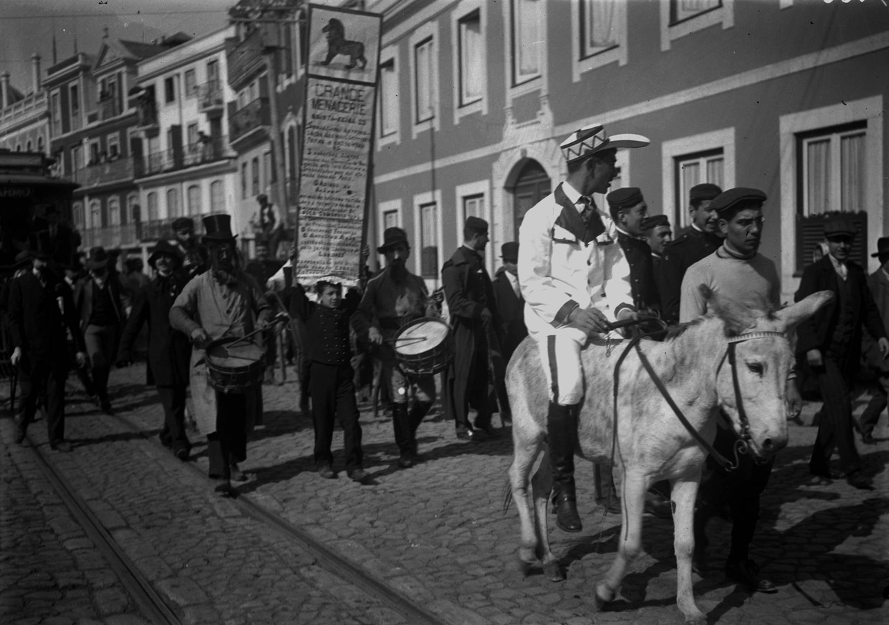 Carnaval da Escola Politécnica, 1911, foto de Alb