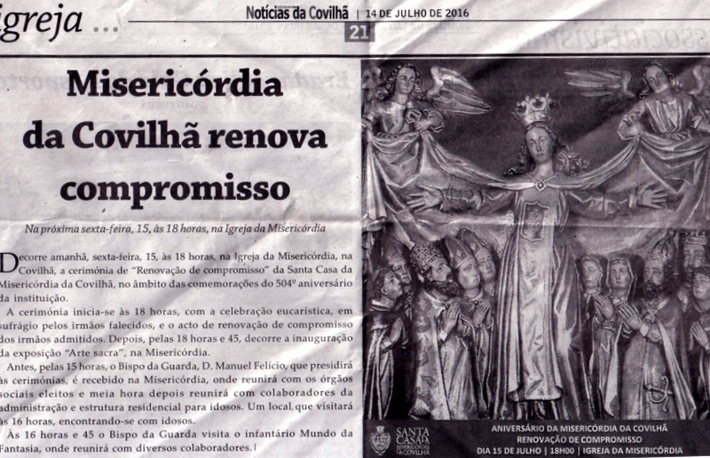 Covilhã - A Misericórdia uma Instituição de Solidariedade Social XXVI