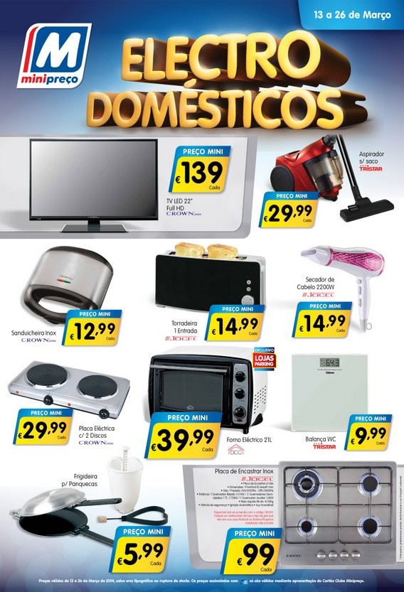 Folheto | MINI PREÇO | Bazar e Têxtil até 26 março