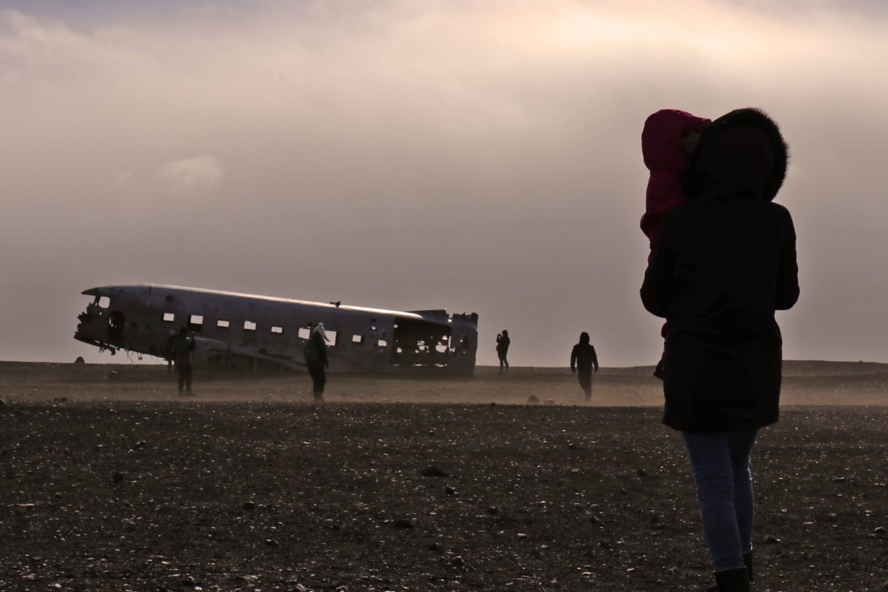 Avião acidentado em Solheimasandur 