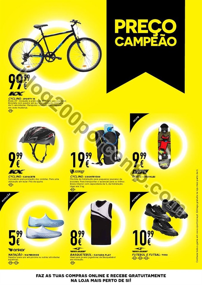 Novo Folheto SPORT ZONE Poupança de 27 abril a 10