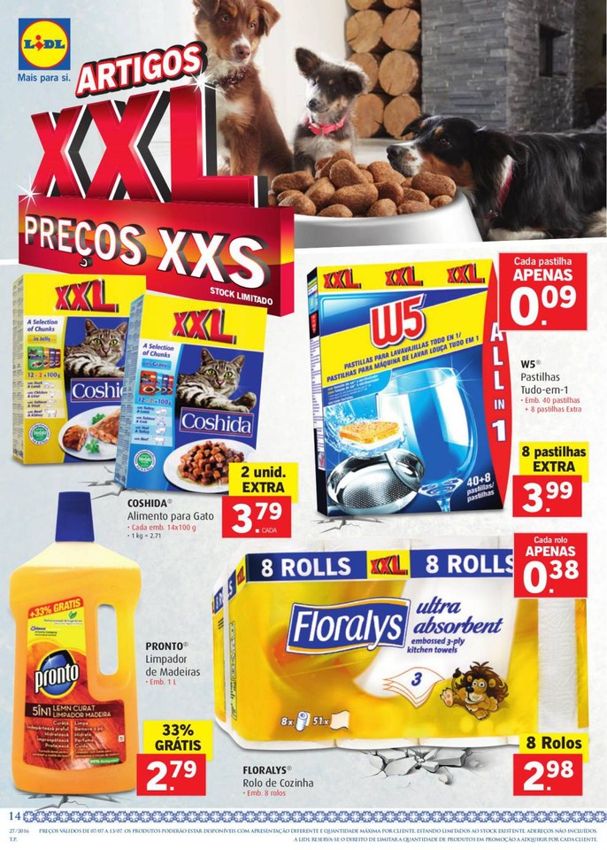 Antevisão Folheto LIDL Promoções de 7 a 13 julh