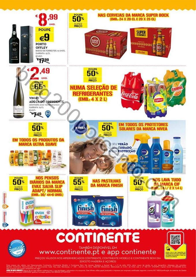 Antevisão Folheto CONTINENTE Fim de semana de 1 a
