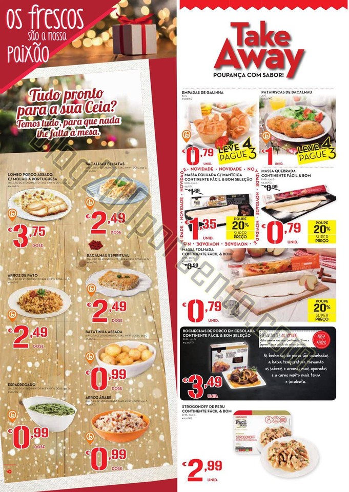 Antevisão Folheto CONTINENTE Semana Natal Promoç