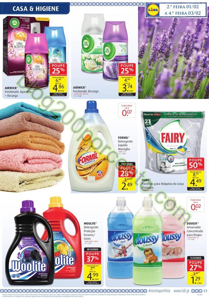 Antevisão Folheto LIDL Promoções de 28 janeiro 