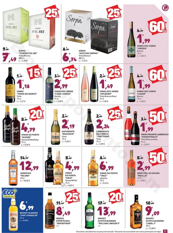 Antevisão Folheto E-LECLERC Promoções de 31 jan