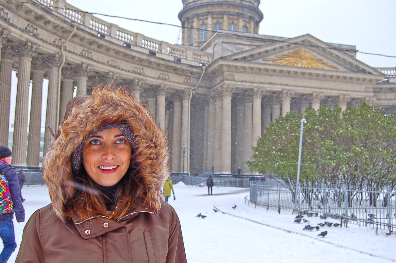 Catedral de Nossa Senhora de Cazã, em São Petersburgo Catedral de Nossa Senhora de Cazã, em São Petersburgo