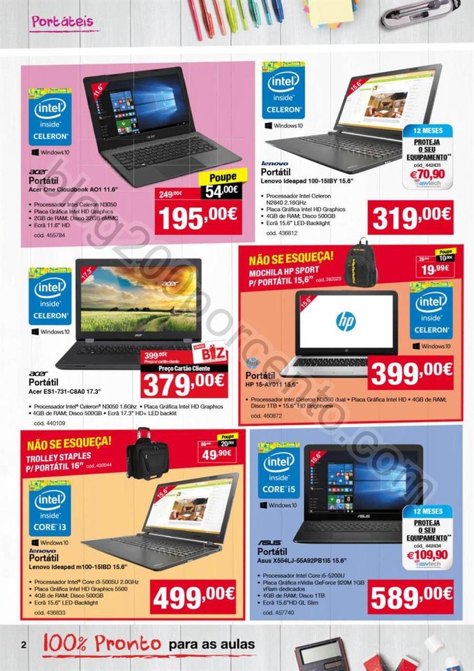 Novo Folheto STAPLES promoções de 8 a 27 setembr
