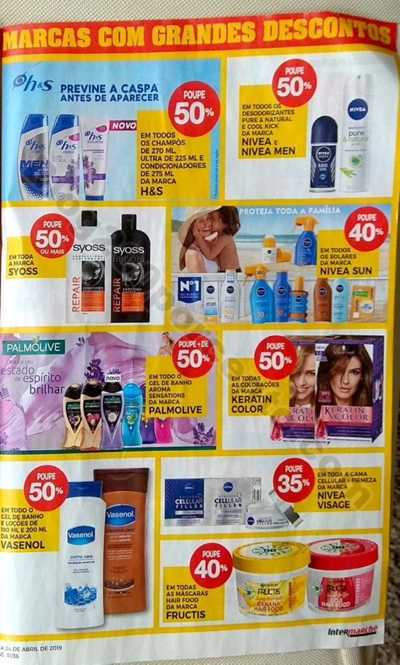 Intermarché Folheto promoções de 18 a 24 abril 