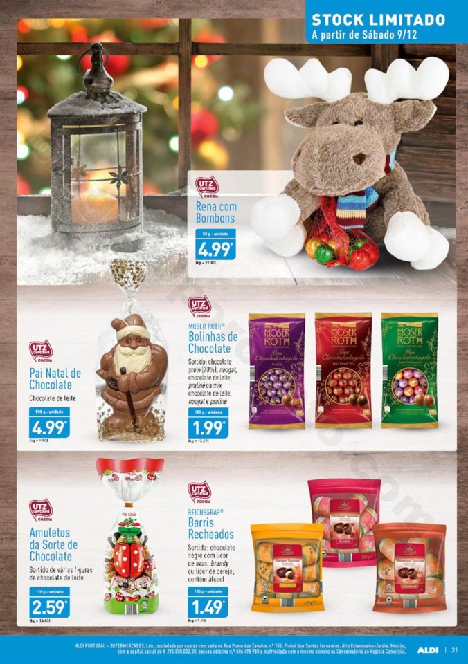 Antevisão Folheto ALDI Natal Promoções a partir