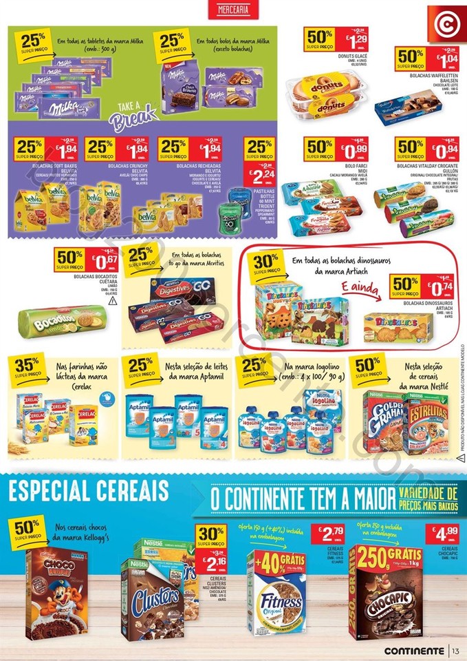 Antevisão Folheto CONTINENTE Promoções de 16 a 