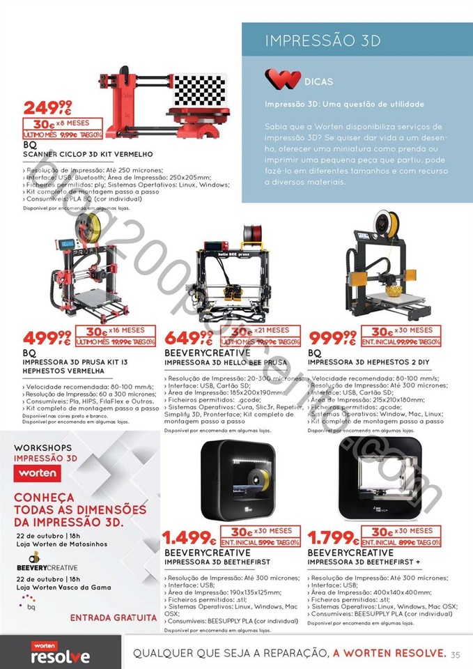Novo Folheto WORTEN Tecnologia promoções de 6 a 