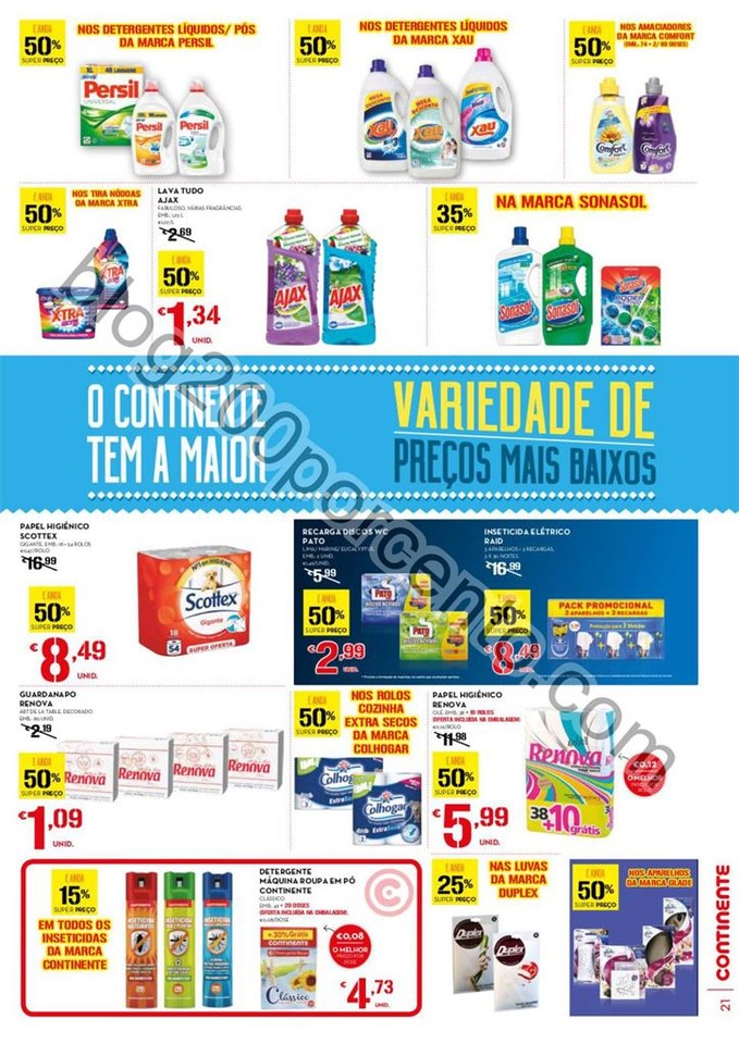 Antevisão Folheto CONTINENTE Madeira Promoções 