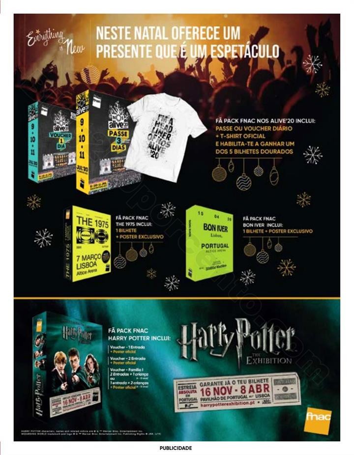 Antevisão Folheto FNAC Natal Promoções até 6 j