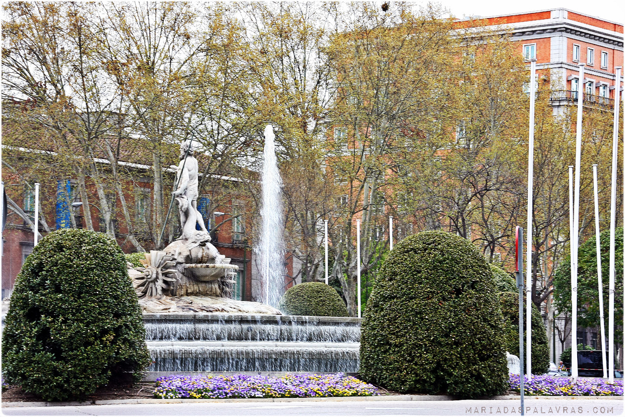 Fonte Neptuno | Madrid - Maria das Palavras