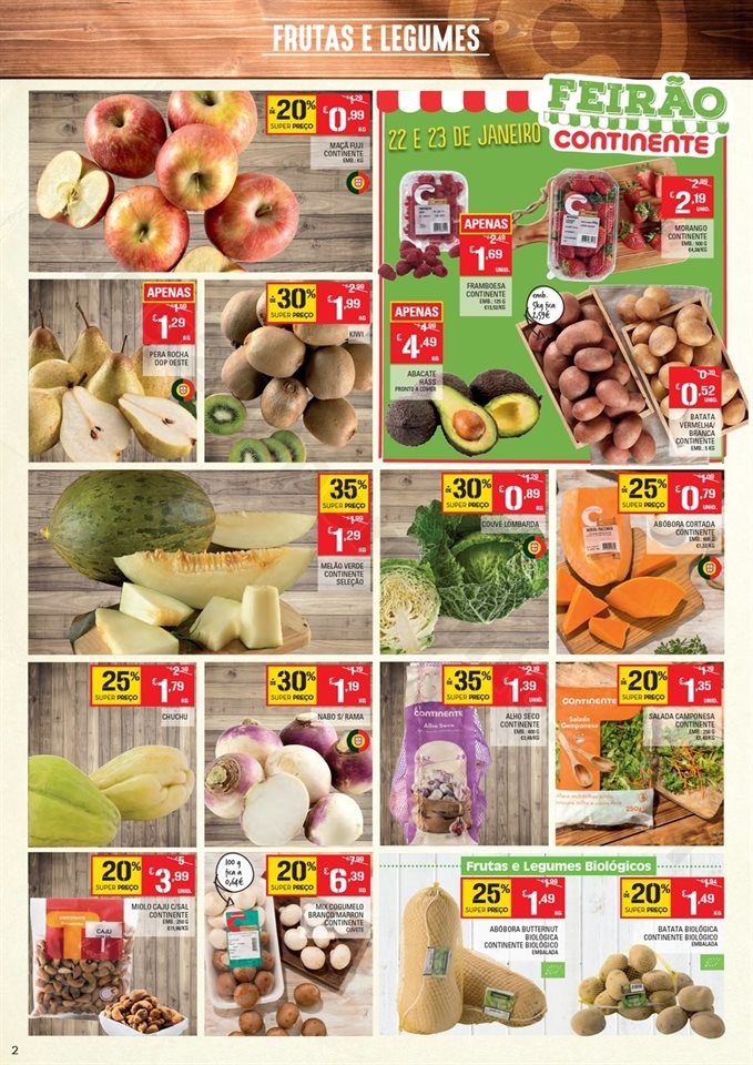 Antevisão Folheto CONTINENTE Promoções de 22 a 