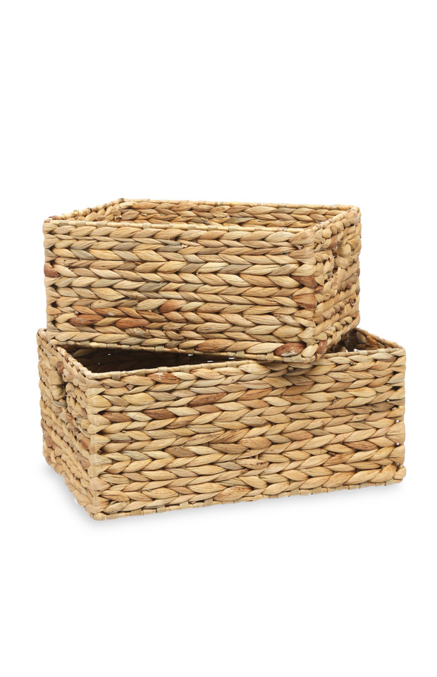 Kimball-5102801-2Pk Water Hyacinth Basket, ROI D, 