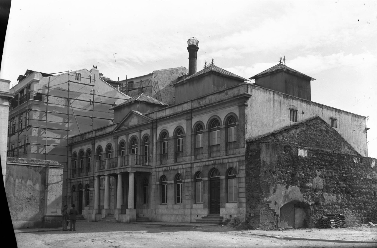 Termas de São Paulo, 1951,foto de Eduardo Portuga Termas de São Paulo, 1951,foto de Eduardo Portuga