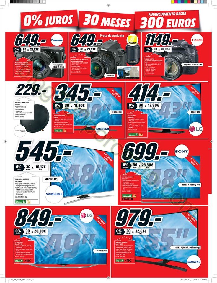 Antevisão Folheto MEDIA MARKT promoções de 24 m