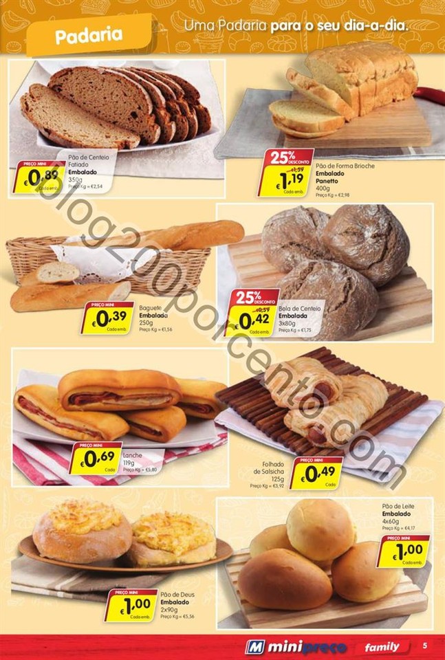 Antevisão Folheto MINIPREÇO Family Promoções d