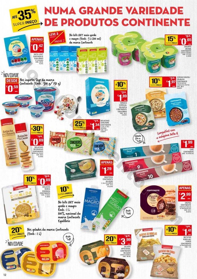 Antevisão Folheto CONTINENTE Promoções de 20 a 