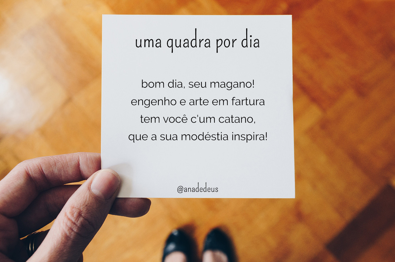 uma dedicatória