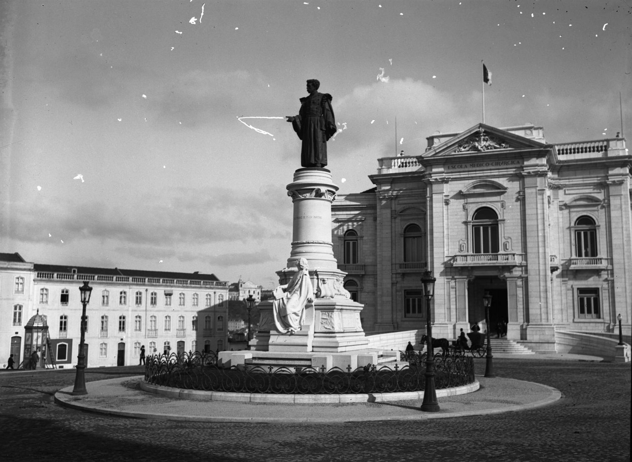 Monumento a Sousa Martins e a escola Médica, post